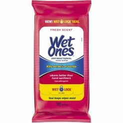 Best reviews of 🥰 Wet Ones Antibacterial Hand Wipes Fresh Scent 20 Ct. 🛒