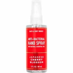 New 🎉 Bath & Body Works Japanese Cherry Blossom 3 Oz. Sanitizer Spray ⭐