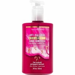 Flash Sale 🤩 Bath & Body Works Twisted Peppermint Moisturizing Hand Sanitizer 7.6 Oz. 🎉