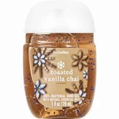 New 💯 Bath & Body Works Snow Beautiful Decor Toasted Vanilla Chai Pocketbac 😉