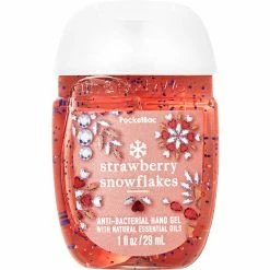 Promo 😍 Bath & Body Works Snow Beautiful Decor Strawberry Snowflakes Pocketbac ⌛