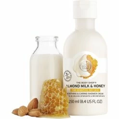 Wholesale 🤩 The Body Shop Almond Milk & Honey Shower Cream 8.4 Oz. 😀