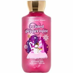 Hot Sale ⌛ Bath & Body Works Holiday Traditions: Twisted Peppermint Shower Gel 🔥