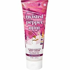 Hot Sale 🥰 Bath & Body Works Holiday Traditions: Twisted Peppermint Body Cream 🌟