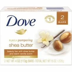 Best Sale 🎁 Dove Purely Pampering Shea Butter With Warm Vanilla Beauty Bar ❤️