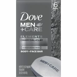 Top 10 😀 Dove Men + Care Elements Charcoal + Clay Body And Face Bar 6 Pk. 🛒