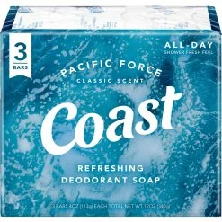 Best Sale ⌛ Coast Pacific Force Bar Soap 3 Pk., 4.5 Oz. 🛒