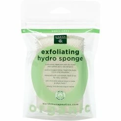 Hot Sale 🤩 Earth Therapeutics Organic Exfoliating Hydro Cotton Square Sponge ✨