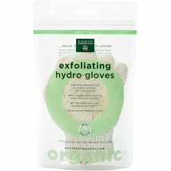 Cheapest ✔️ Earth Therapeutics Organic Cotton Exfoliating Hydro Gloves 🥰