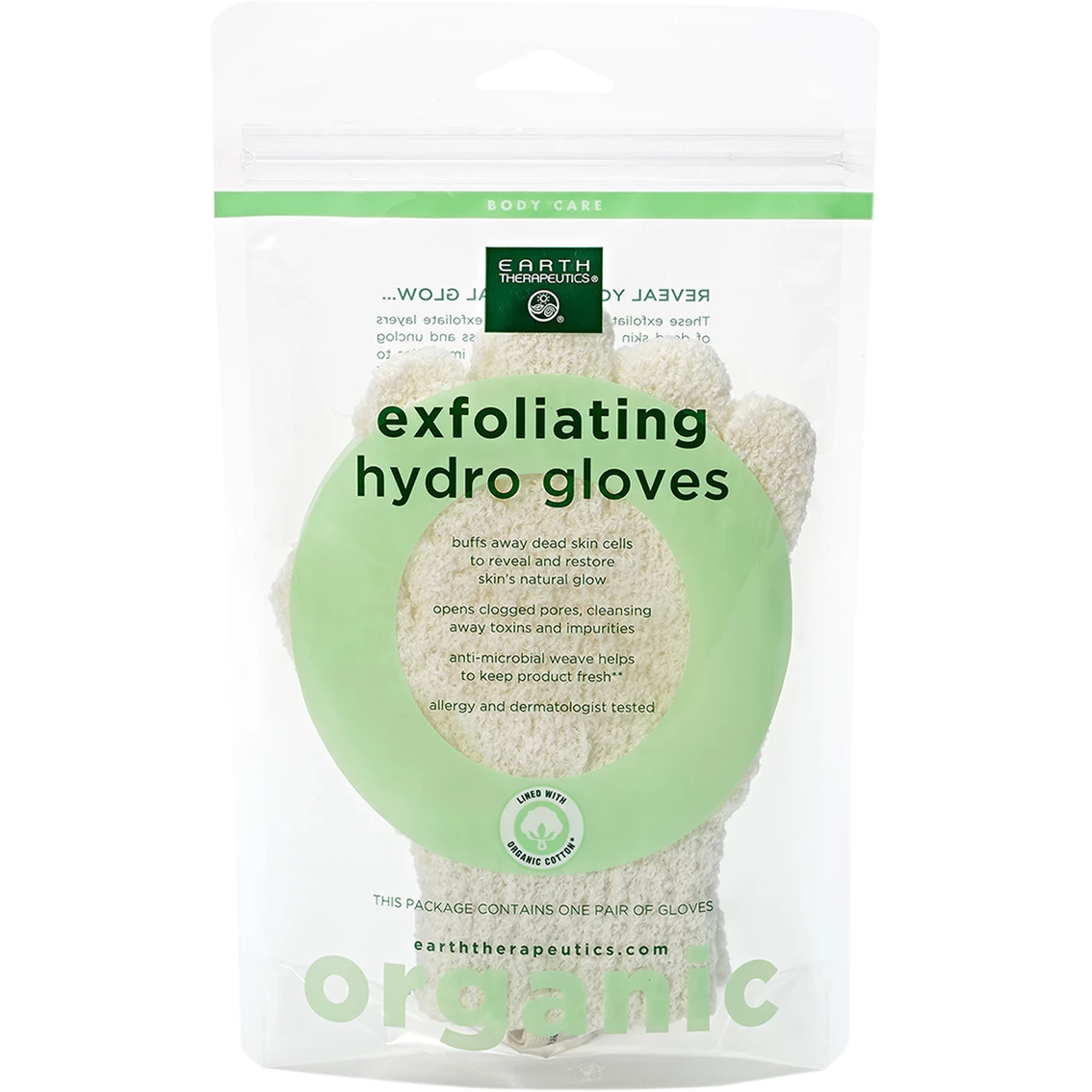Cheapest ✔️ Earth Therapeutics Organic Cotton Exfoliating Hydro Gloves 🥰 1 Cheapest ✔️ Earth Therapeutics Organic Cotton Exfoliating Hydro Gloves 🥰