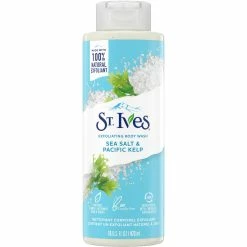 Coupon 🎁 St. Ives Sea Salt & Pacific Kelp Plant Based Natural Exfoliating Body Wash 16 Oz. 🔥