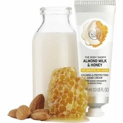 Promo 🎁 The Body Shop Almond Milk And Honey Hand Cream 😀