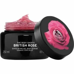 Cheap 🎁 The Body Shop British Rose Exfoliating Gel Body Scrub ✔️