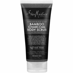 Brand new 🤩 SheaMoisture African Black Soap Bamboo Charcoal Body Scrub With Tea Tree Oil 🧨