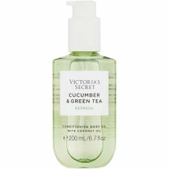 Best Pirce 😀 Victoria's Secret Cucumber And Green Tea Body Oil 👏