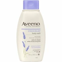 Discount ✔️ Aveeno Stress Relief Body Wash 12 Oz. 👍