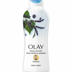 Hot Sale ✨ Olay Fresh Outlast Birch Water And Lavender Body Wash 22 Oz. ❤️