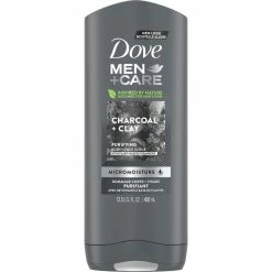 Flash Sale ⌛ Dove Men + Care Elements Charcoal Clay Body Wash 13.5 Oz. 🧨