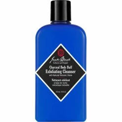 New 😉 Jack Black Charcoal Body Buff Exfoliating Cleanser Natural Volcanic Stone 16 Oz. ✔️