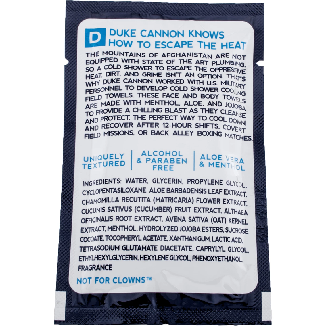 Best Pirce 🎁 Duke Cannon Individual Cold Shower Cooling Field Towel ⭐ 2 Best Pirce 🎁 Duke Cannon Individual Cold Shower Cooling Field Towel ⭐ - Image 2