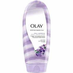 Deals 🔥 Olay Moisture Ribbons Plus Shea And Lavendar Oil Body Wash 18 Oz. 🔔