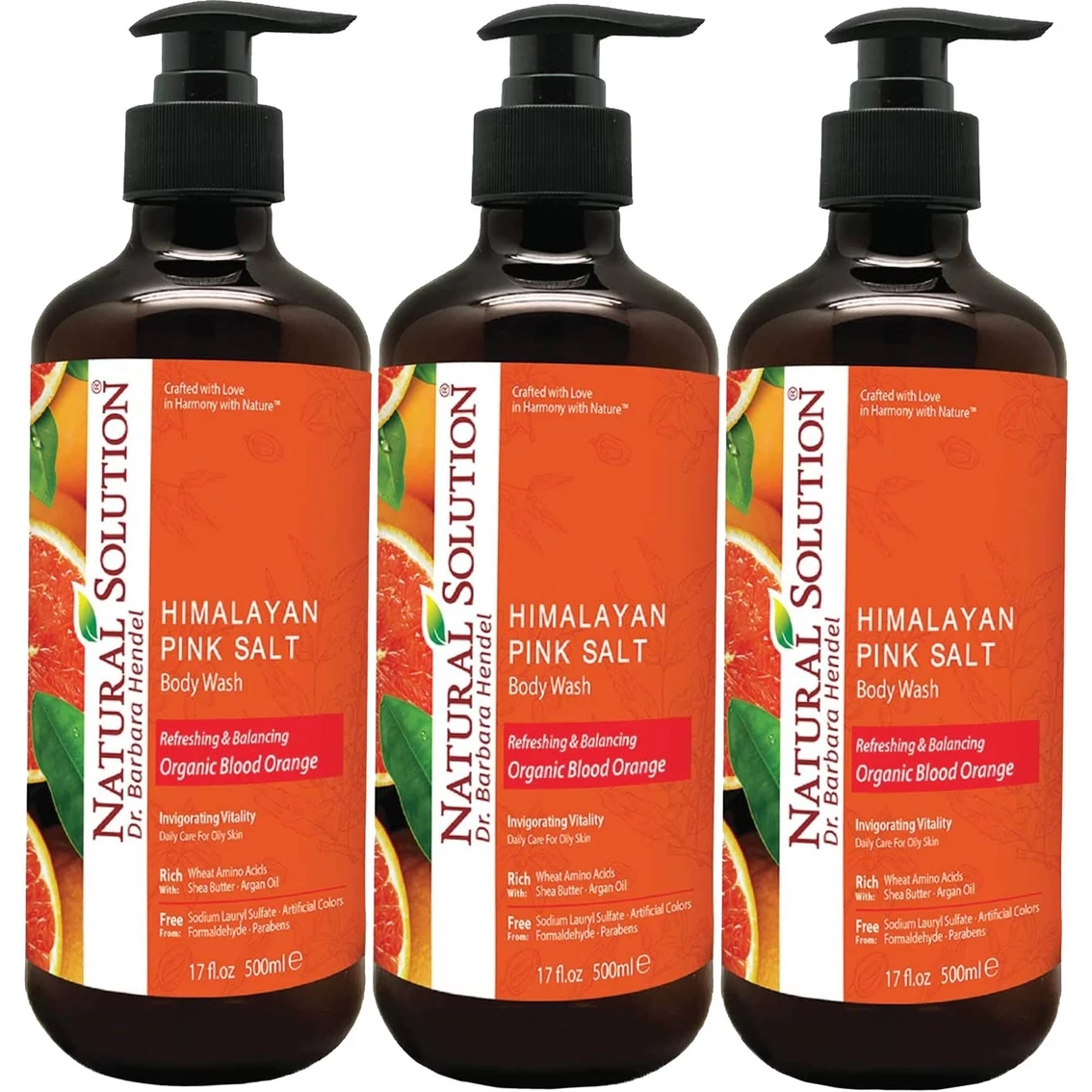 Flash Sale 🎁 Natural Solution Body Wash, Organic Blood Orange 3 Pk. 🤩 1 Flash Sale 🎁 Natural Solution Body Wash, Organic Blood Orange 3 Pk. 🤩