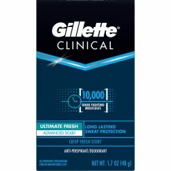 Flash Sale 🎁 Gillette Clinical Strength All Day Fresh Advanced Solid Antiperspirant Deodorant 😍