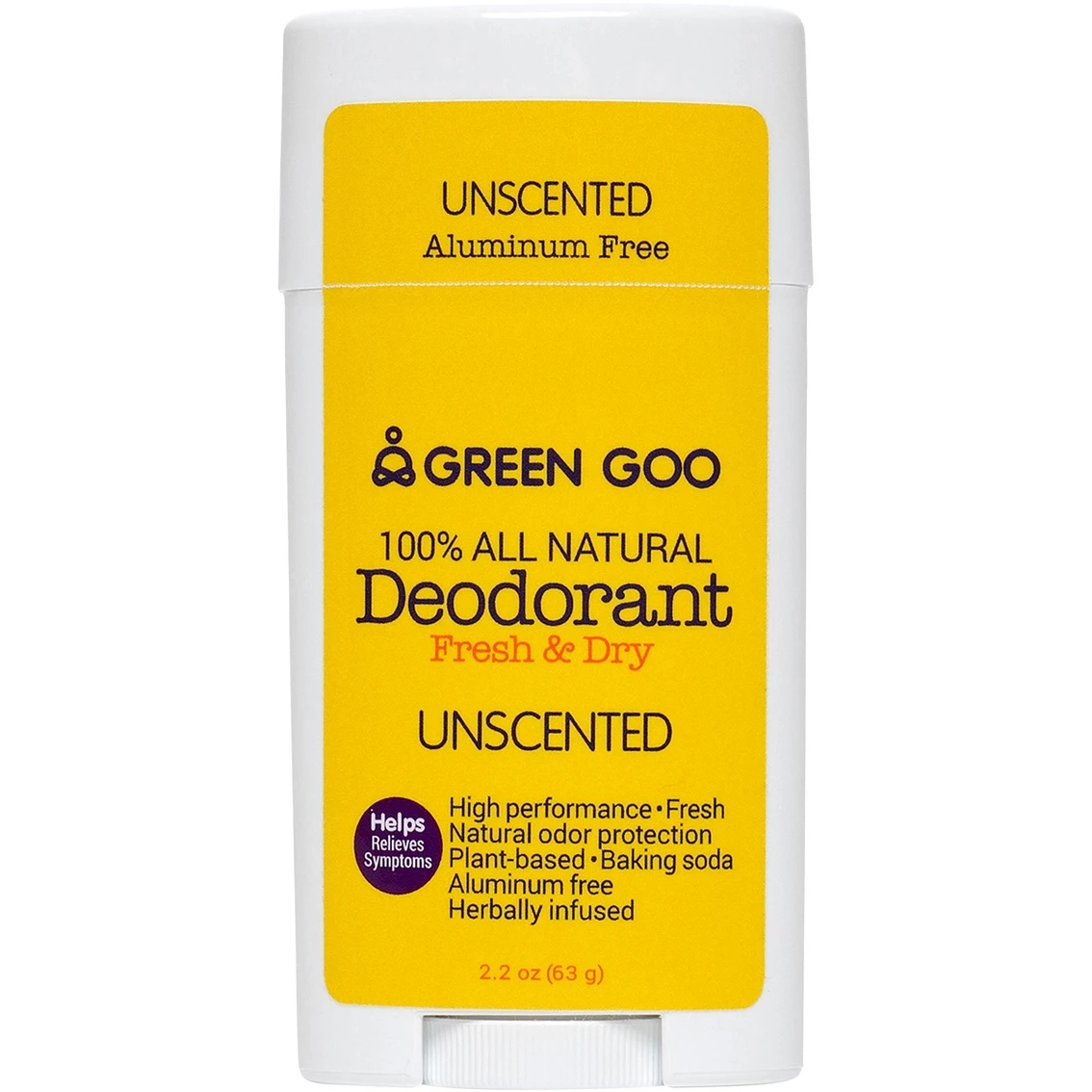 New ✔️ Green Goo Deodorant Mag Unscented 2.25 Oz Oval 👍 1 New ✔️ Green Goo Deodorant Mag Unscented 2.25 Oz Oval 👍