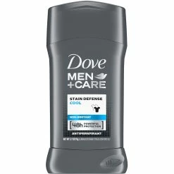 Brand new 😀 Dove Men + Care Stain Defense Cool Antiperspirant Deodorant Stick 2.7 Oz. ⌛