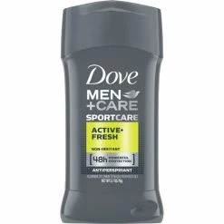 Hot Sale 🔥 Dove Men + Care Sport Active And Fresh Antiperspirant Deodorant Stick 2.7 Oz. 🥰