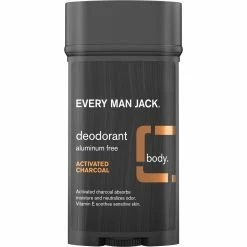 Outlet 🔔 Every Man Jack Activated Charcoal Deodorant, 2.7 Oz. 😉