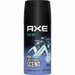 Cheapest 🤩 Axe Dual Action Body Spray Deodorant Epic Sky ⌛