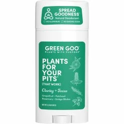 Top 10 ⌛ Green Goo Clarity & Focus Grapefruit Patchouli Deodorant 2.25 Oz. 🤩