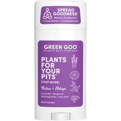 Best deal 👍 Green Goo Relax & Adapt Lavender Bergamot Deodorant 2.25 Oz. 🧨