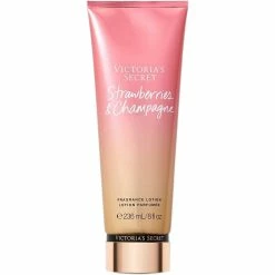 Discount 🤩 Victoria's Secret Strawberries And Champagne Fragrance Lotion 8 Oz. ✔️