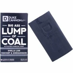 Hot Sale 🛒 Duke Cannon Big Ass Lump Of Coal Activated Charcoal Soap 😀