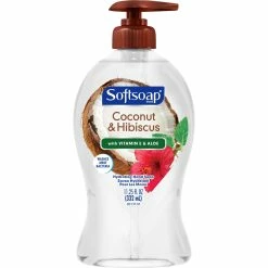 Flash Sale 💯 SoftSoap Soft Soap Deeply Moisturizing Coconut And Hibiscus Liquid Hand Soap 11.25 Oz. 🔔