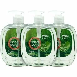 Coupon 🥰 WBM Care Rosemary And Tea Tree Liquid Hand Soap, 3 Pk., 500ml Each 👍