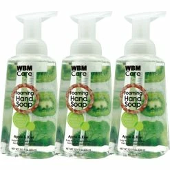 Outlet 😀 WBM Care Apple And Kiwi Foaming Hand Soap 3 Pk. 🌟