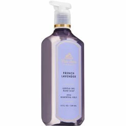 Budget ⭐ Bath & Body Works White Barn French Lavender Gel Soap 8 Oz. 😀