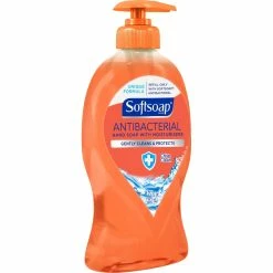 Discount 🧨 Softsoap Crisp Clean Antibacterial Liquid Hand Soap, 11.25 Oz. 🔔