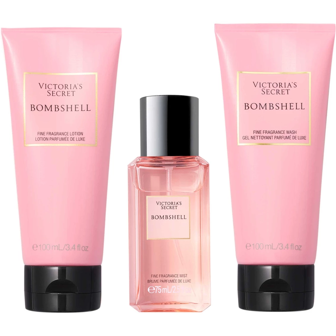 Top 10 😀 Victoria's Secret Bombshell Soft Shape 3 Pc. Gift Set 👍 2 Top 10 😀 Victoria's Secret Bombshell Soft Shape 3 Pc. Gift Set 👍 - Image 2
