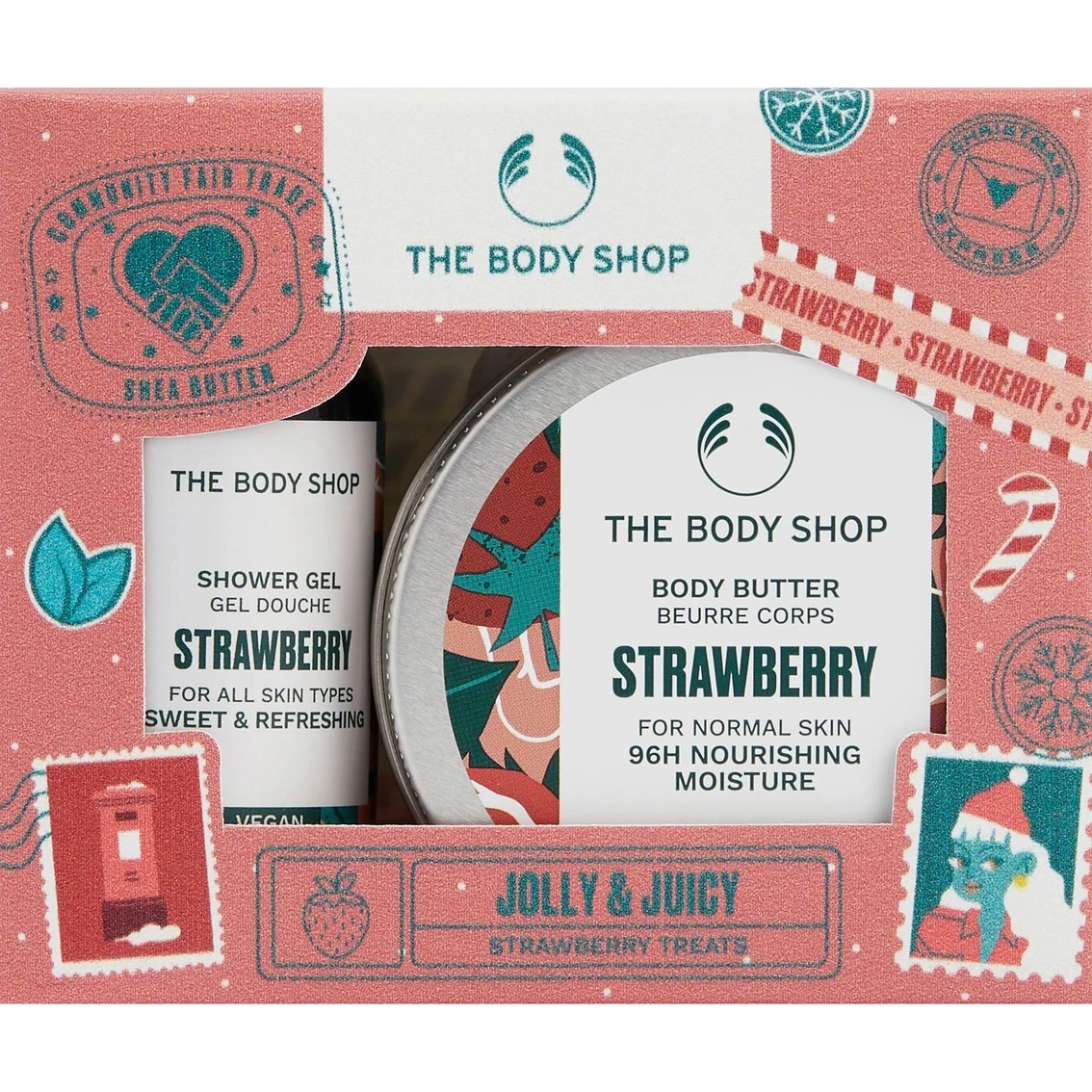 Buy ๐คฉ The Body Shop Jolly And Juicy Strawberry Treats 2 Pc. Gift Set ๐ 1 Buy ๐คฉ The Body Shop Jolly And Juicy Strawberry Treats 2 Pc. Gift Set ๐