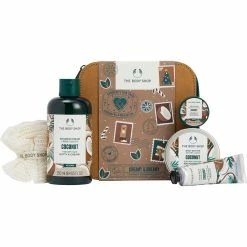 Outlet 👍 The Body Shop Creamy And Dreamy Coconut Essentials 5 Pc. Gift Set 🔔